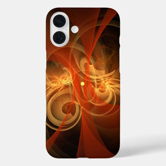 モーニング魔法抽象芸術アート Case-Mate iPhoneケース (裏面)