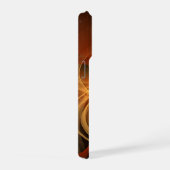 モーニング魔法抽象芸術アート iPhoneケース (右側面)