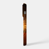 モーニング魔法抽象芸術アート iPhoneケース (左側面)