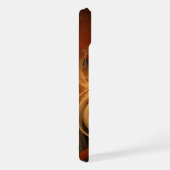 モーニング魔法抽象芸術アート iPhoneケース (右側面)