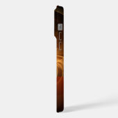 モーニング魔法抽象芸術アート iPhoneケース (左側面)