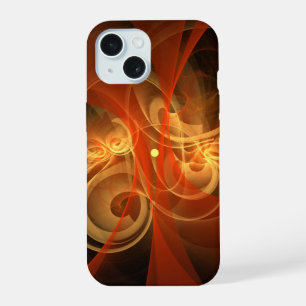 モーニング魔法抽象芸術アート iPhone 15ケース