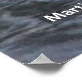 モーニング・クレーン・バイ・ザ・ショア ポスター (角)