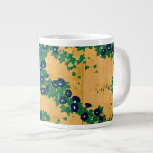 モーニング·グローリズ| 19世紀初め ジャンボコーヒーマグカップ (正面右)