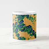 モーニング·グローリズ| 19世紀初め ジャンボコーヒーマグカップ (正面)