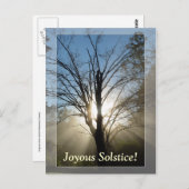 「モーニング・グローリー」夏至 ポストカード (正面/裏面)