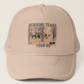 モーニング・ティアーズは1838-39のチェロキーの道を描く キャップ (正面)