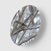 モーニング・ドーブ ラウンド壁時計 (傾斜)