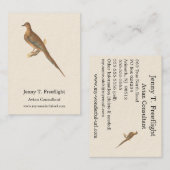 モーニング・ハト（カロライナ・タートルハト） NY 名刺 (正面/裏面)