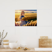 モーニング・ハーベスト：アニメ・フィールド ポスター (キッチン)