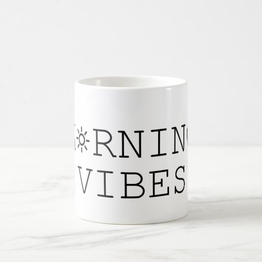 モーニング・ビベス コーヒーマグカップ (中央)