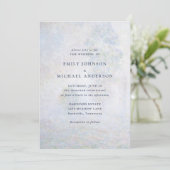 モーニング・ヘイズ、モネ、アートウェディング招待状 招待状 (スタンド正面)