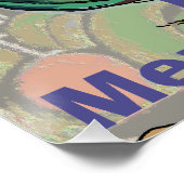 モーニング・ルースター、編集文字、光沢のあるポスター ポスター (コーナー)