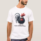 モーニング・ルースター – Fock-a-doule! Tシャツ (正面)
