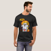 モーハロウィンカボチャカウゴースト Tシャツ (正面フル)