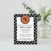 モーハロウィーン招待状 シーズンポストカード (スタンド正面)