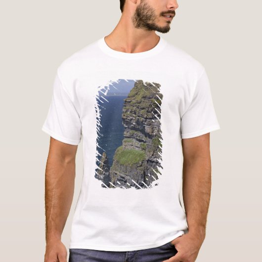 モーハー崖とオブライエンの塔 Tシャツ (正面)