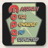 モーパルマッスルカー飲料用コースター コースター (正面)