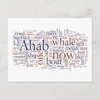 モービィ・ディック最終章の言葉 ポストカード