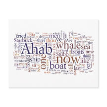モービィ・ディック最終章の言葉 ポストカード