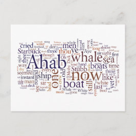 モービィ・ディック最終章の言葉 ポストカード