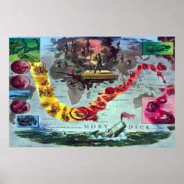 モービー・ディック　ペコド号の航海　ハーマン・メルビル ポスター