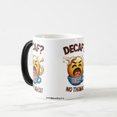 モーフおもしろいグMug Fiコーヒー恋人 モーフィングマグカップ (正面左)