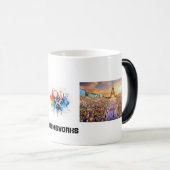 モーフィングオリンピック2024年MUG モーフィングマグカップ (正面右)