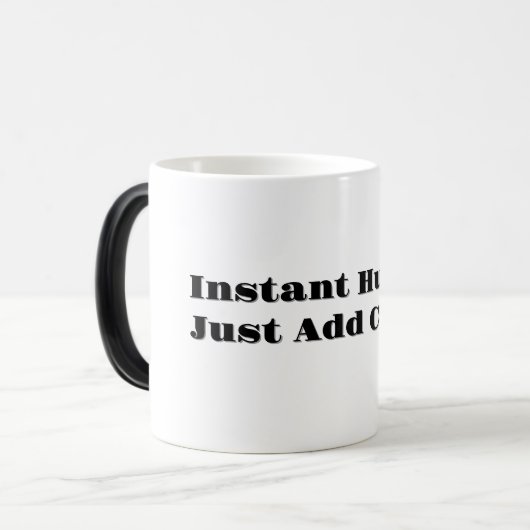 モーフィングコーヒーカップブラックハンドル モーフィングマグカップ (正面左)