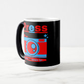 モーフィングコーヒーマグ「プレス」 モーフィングマグカップ (正面左)