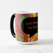 モーフィングマグと感動的引用文 モーフィングマグカップ (正面左)