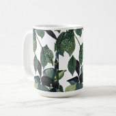 モーフィングマグ15 oz -離れと自然パターン コーヒーマグカップ (正面左)