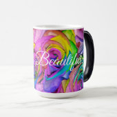 モーフィングマグ – こんにちは美しい! モーフィングマグカップ (正面右)