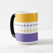 モーフィング魔法参政権の勝利の批准国旗 モーフィングマグカップ (正面左)