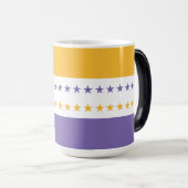 モーフィング魔法参政権の勝利の批准国旗 モーフィングマグカップ (正面右)