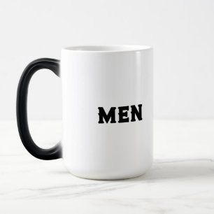 モーフユニークリング – マグカップ – "MEN"ネーム文字男性へズ
