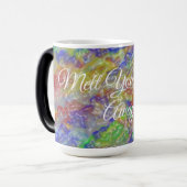 モーフ感動的グのマグカップ – 溶気に解 遠くに モーフィングマグカップ (正面左)