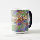 モーフ感動的グのマグカップ – 溶気に解 遠くに モーフィングマグカップ (正面右)