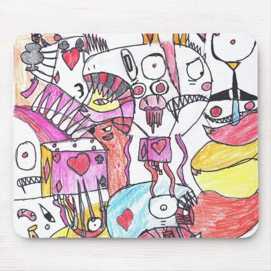 モーフ熱狂する マウスパッド (正面)