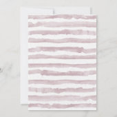 モーブ結婚式招待状 招待状 (裏面)