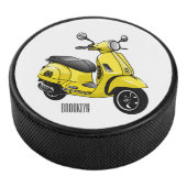 モープオートバイカートゥーンイラストレーション アイスホッケーパック (3/4)