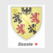 モーベージュ、ノルド、オート=ド=フランスの紋章 シール (シート)