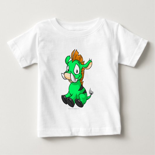 モーホググリーン ベビーTシャツ (正面)