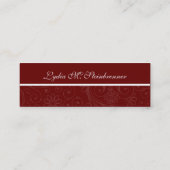 モーマエレガントーカードを旋回 コーリングカード (裏面)