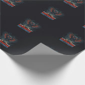 モーマンナイトスカイとカーライト ラッピングペーパー (角)