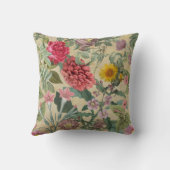 モーマ最高のーのヴィンテージフローラ クッション (裏面)