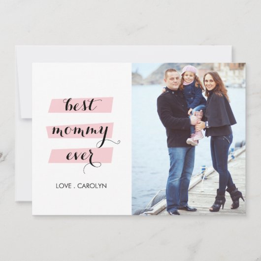 モーマ最高のーの日のカード カード (正面)