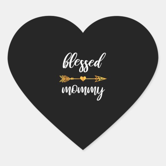 モーマ賛美ーシャツお母さん女性家族のマッチング ハートシール (正面)