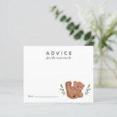 モーミカード用かわいいカッブベアアドバイス (スタンド正面)