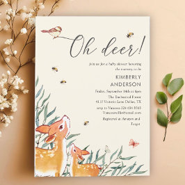 モーミディアー&ベビーディアスイートベビーシャワー 招待状